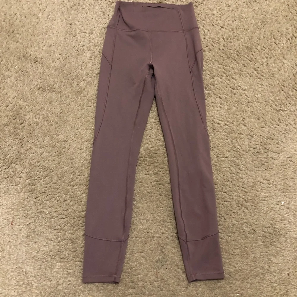 lululemon athletica purple High-Rise Leggings Size 4